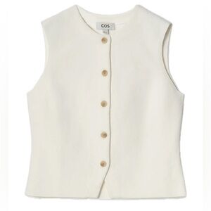 COS knitted cotton vest